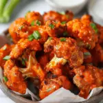 Air Fryer Buffalo Cauliflower