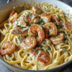 Alfredo Pasta Chicken Shrimp