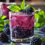 Blackberry Basil Gin Smash