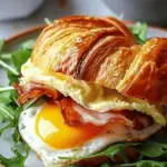 Breakfast Croissant Sandwich