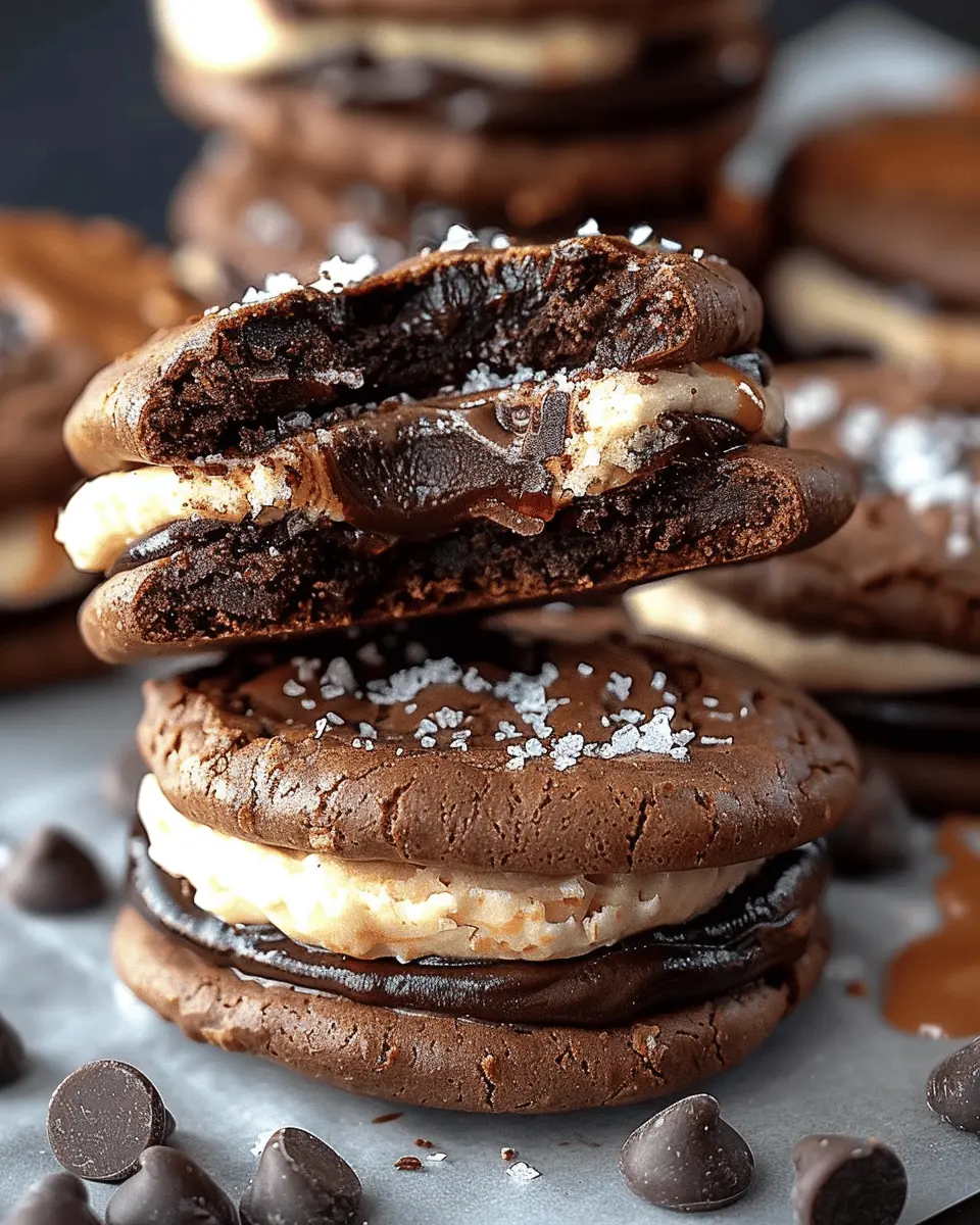 Brownie Cookie Dough Sandwich Cookies: Indulgent Treats at Home