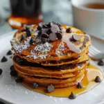 Chocolate Chip Pumpkin Pancakes