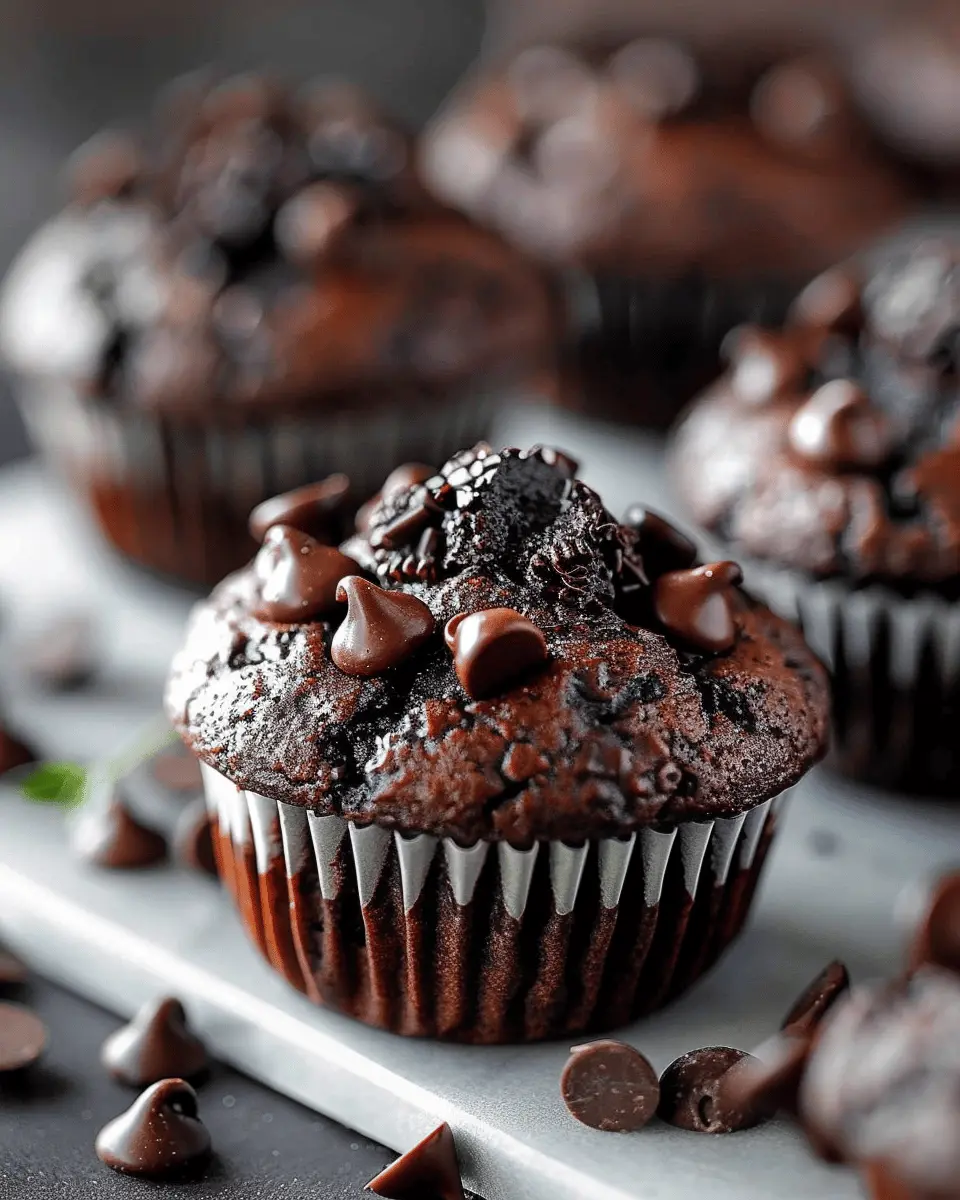 Double Chocolate Muffins: Indulgent Treat for Every Chocolate Lover