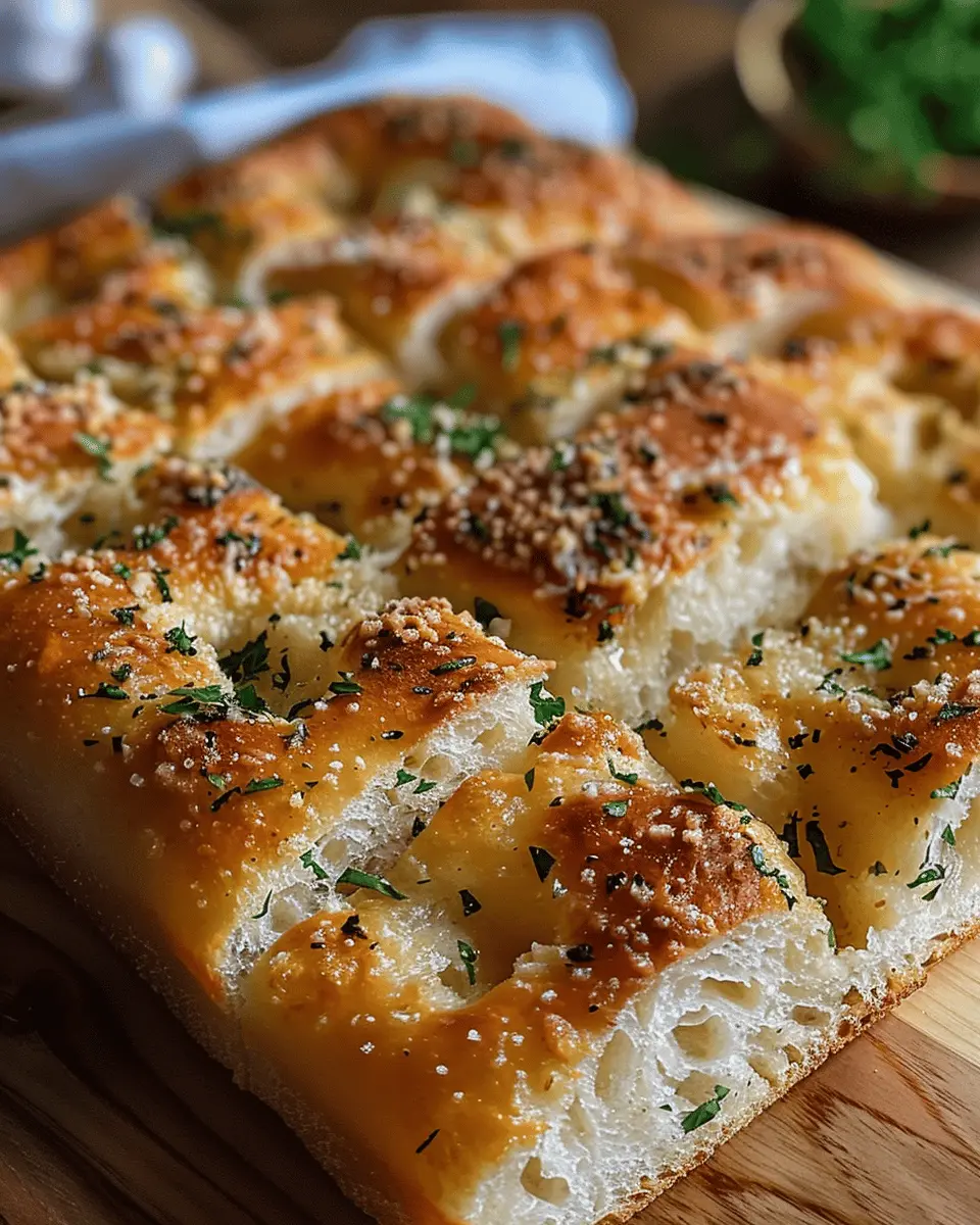 Garlic Parmesan Focaccia: The Best Homemade Recipe for You