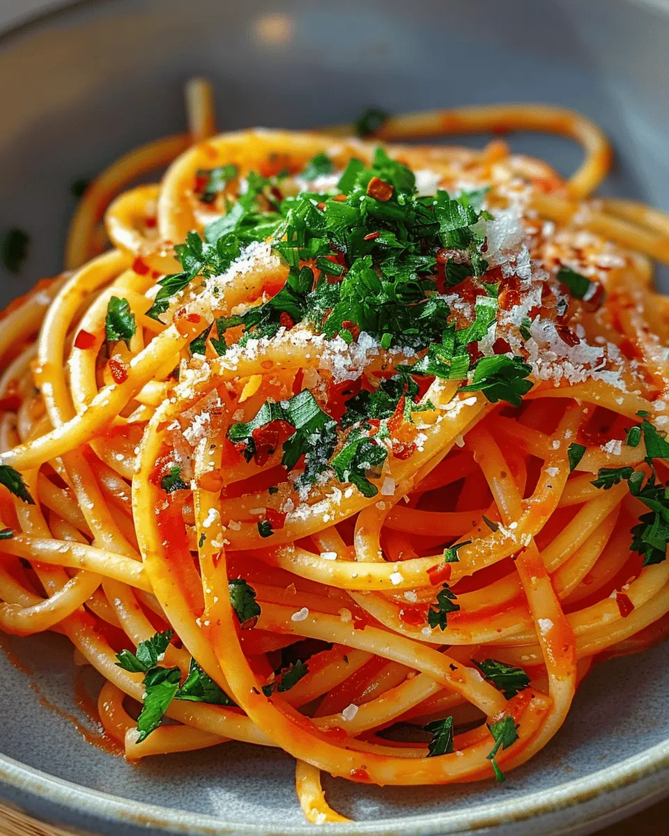 Gochujang Pasta: A Spicy and Indulgent Twist on Comfort Food