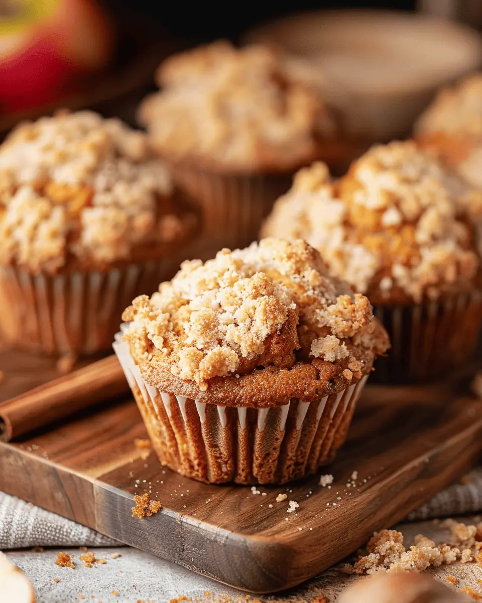 Homemade Apple Cinnamon Crumb Muffins: The Best Comfort Food