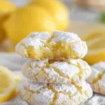 Lemon Crinkle Cookies
