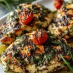 Mediterranean Herb Crusted Grilled Chicken