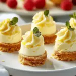 Mini Lemon Cheesecakes