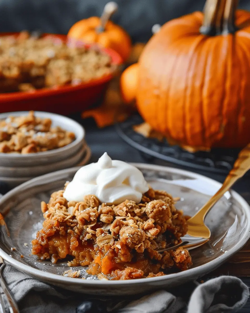 Pumpkin Crisp: The Best Cozy Dessert for Fall Gatherings