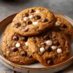Pumpkin Spice Double Chip Cookies