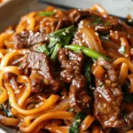 Quick and Flavorful Beef Black Pepper Udon