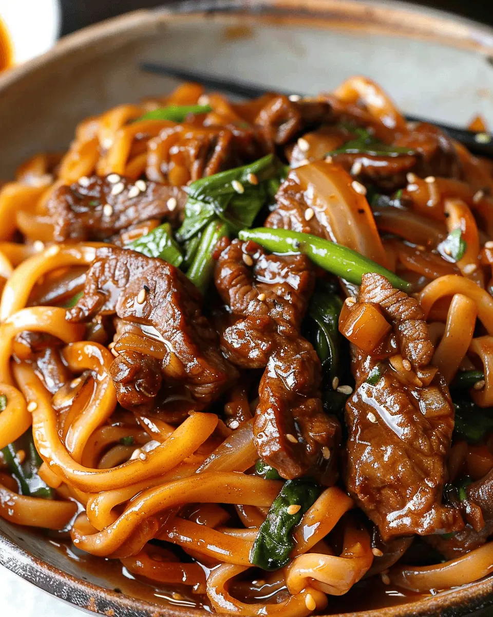 Quick and Flavorful Beef Black Pepper Udon You’ll Love to Make