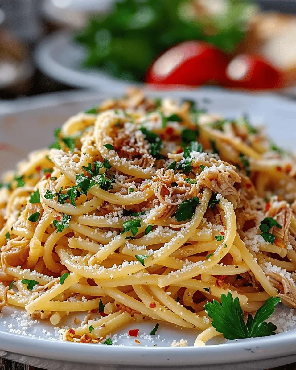 Tuna Pasta Delight: Easy Recipe with Turkey Bacon and Veggies