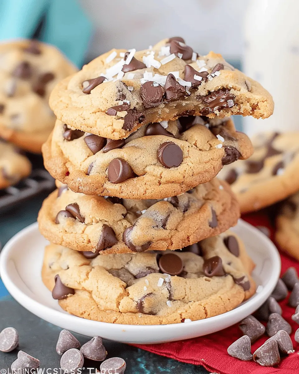 Ultra Thick Bakery Style Chocolate Chip Cookies You’ll Love