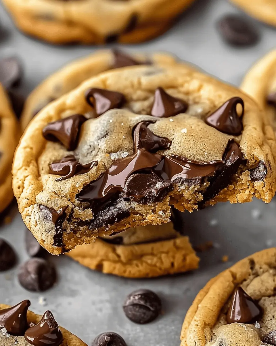 Ultra Thick Bakery Style Chocolate Chip Cookies Made Easy