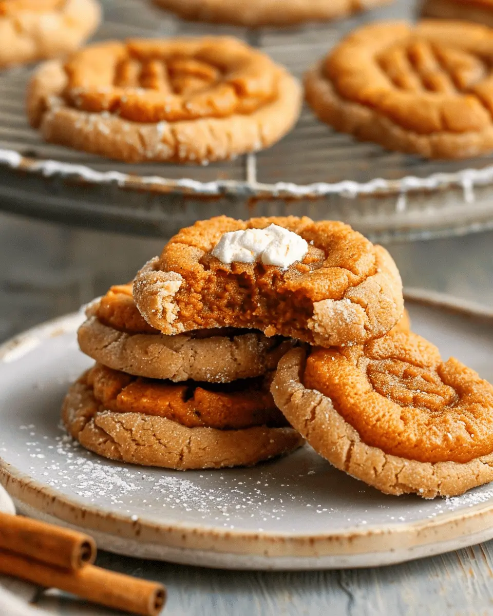 Vegan Pumpkin Pie Cookies: Easy, Irresistible Fall Treats