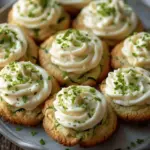 Zucchini Cookies with Cream Cheese Frosting