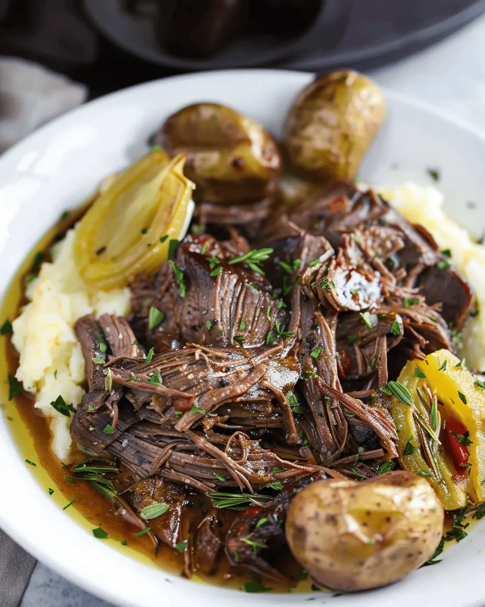 Crockpot Mississippi Pot Roast: Easy Recipe for Tender Flavor