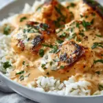 Sizzle Up Creamy Smothered Chicken And Rice