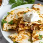 Easy Chicken Bacon Ranch Quesadilla