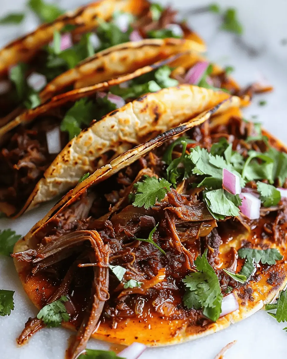 Crock Pot Birria Tacos: Juicy Meat and Easy Preparation at Home