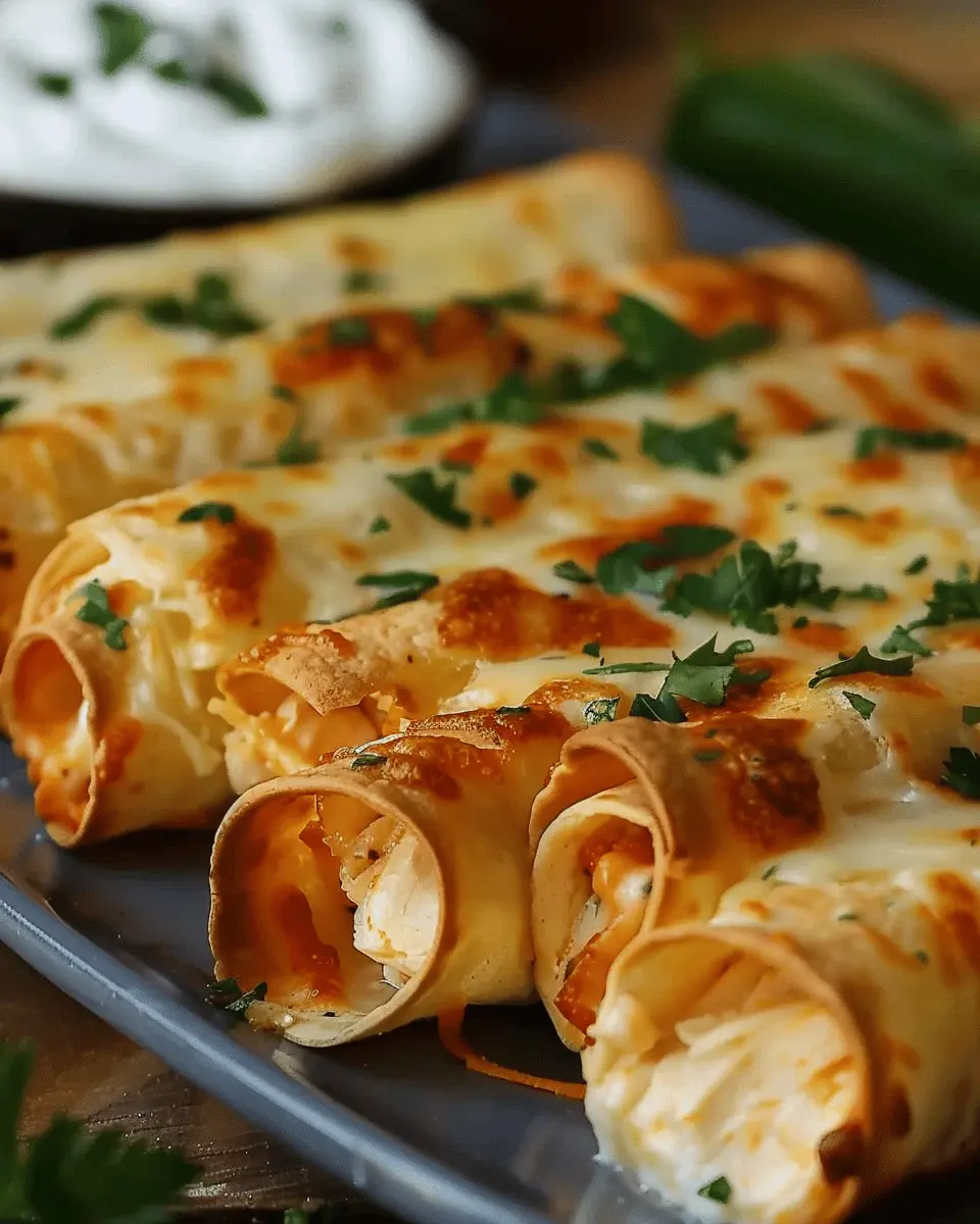 Baked Cream Cheese Chicken Taquitos: Easy Family Favorite Recipe