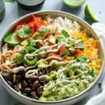 Slow Cooker Chicken Burrito Bowl