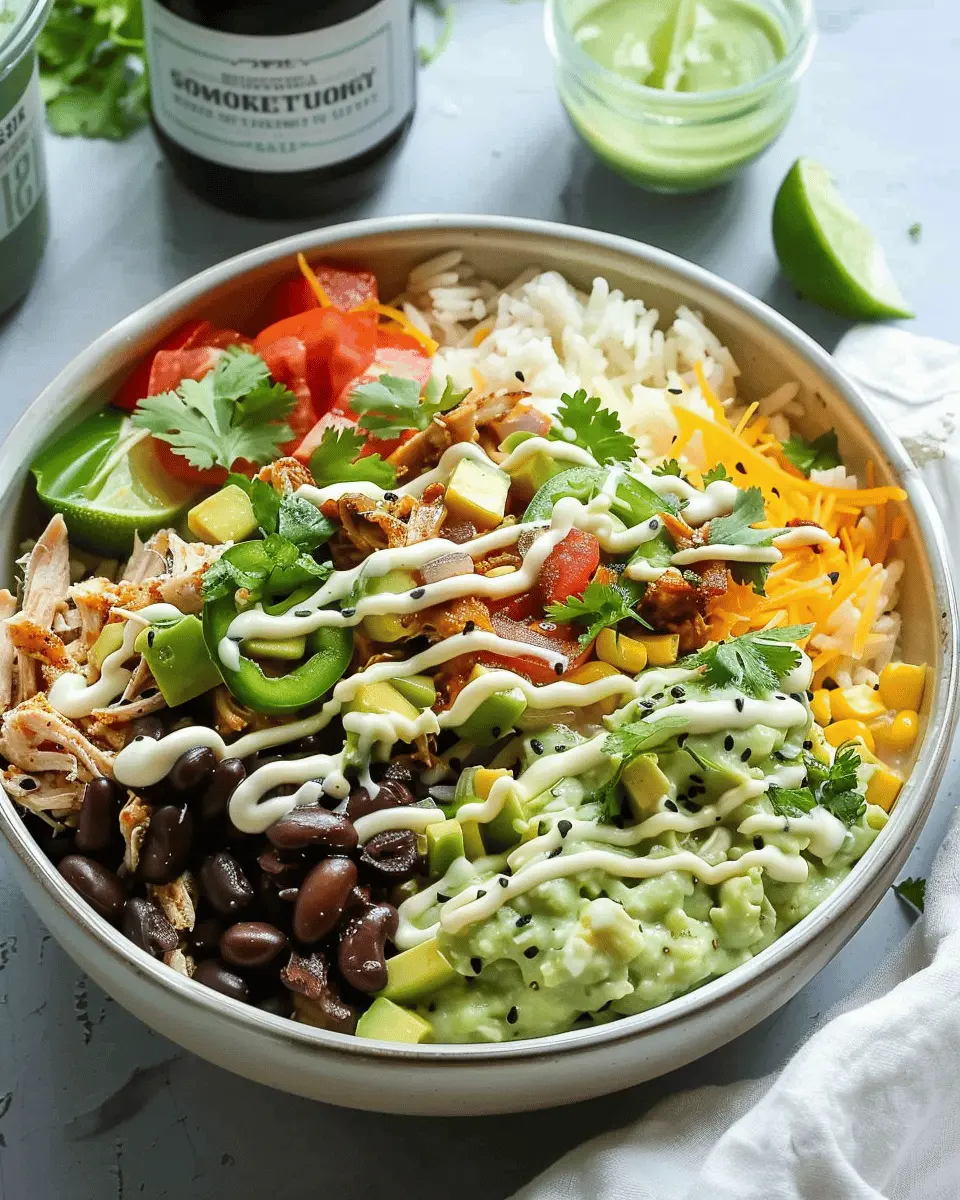 Slow Cooker Chicken Burrito Bowl: Easy, Flavorful Family Meal