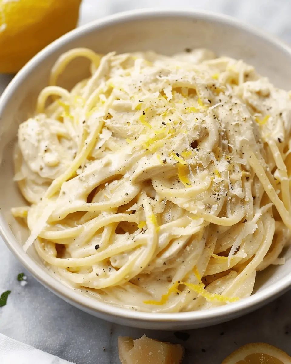 Creamy Lemon Chicken Pasta: An Easy, Indulgent Recipe Delight