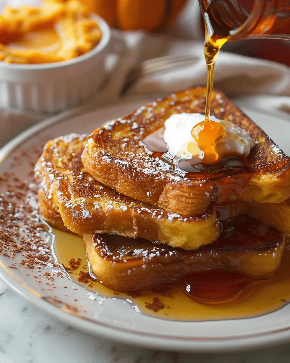 Pumpkin French Toast: The Best Cozy Fall Breakfast Treat