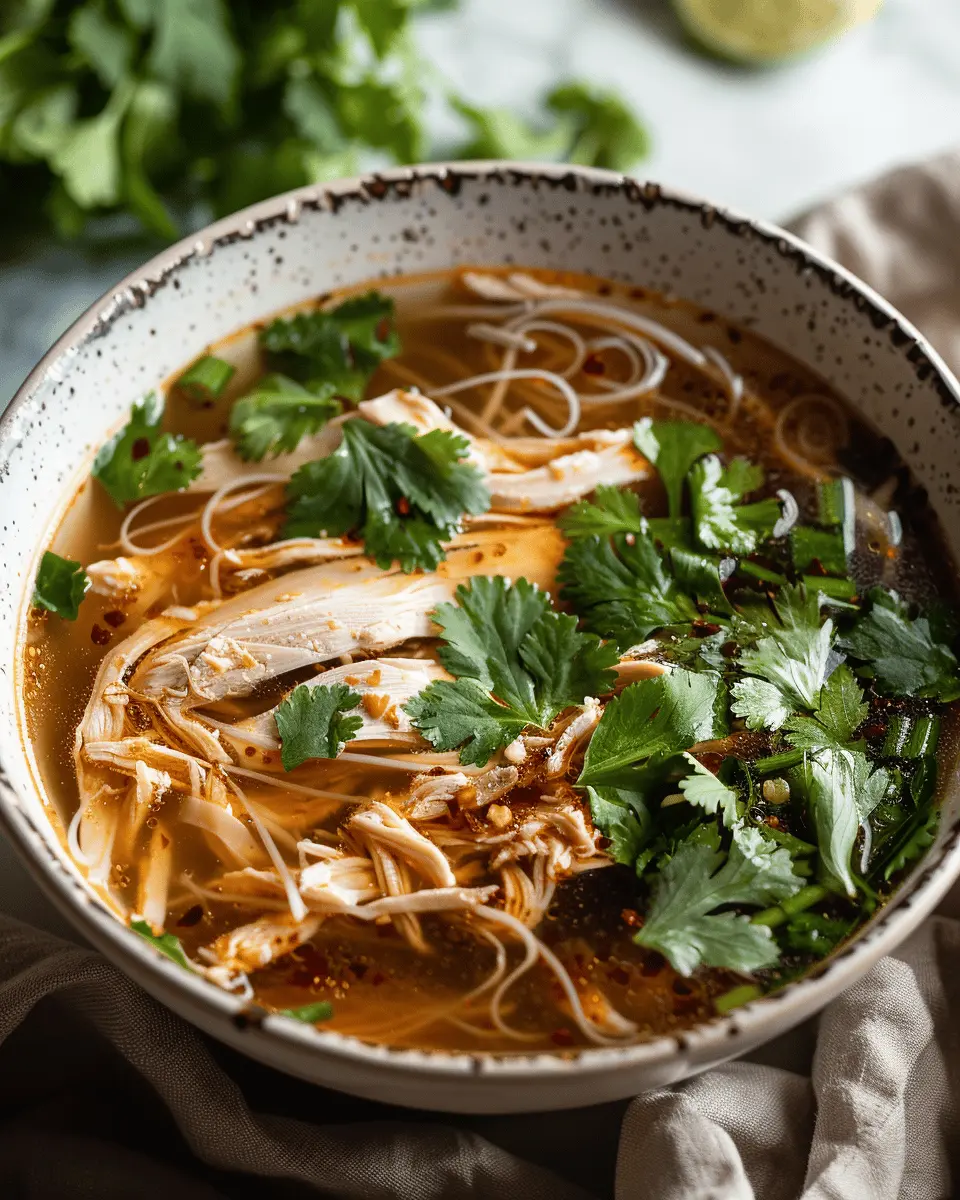 Crockpot Chicken Pho: Easy, Flavorful Comfort in Every Bowl