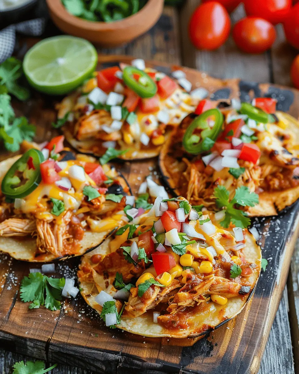 Mexican Rotisserie Chicken Tostadas: A Juicy Flavor Adventure