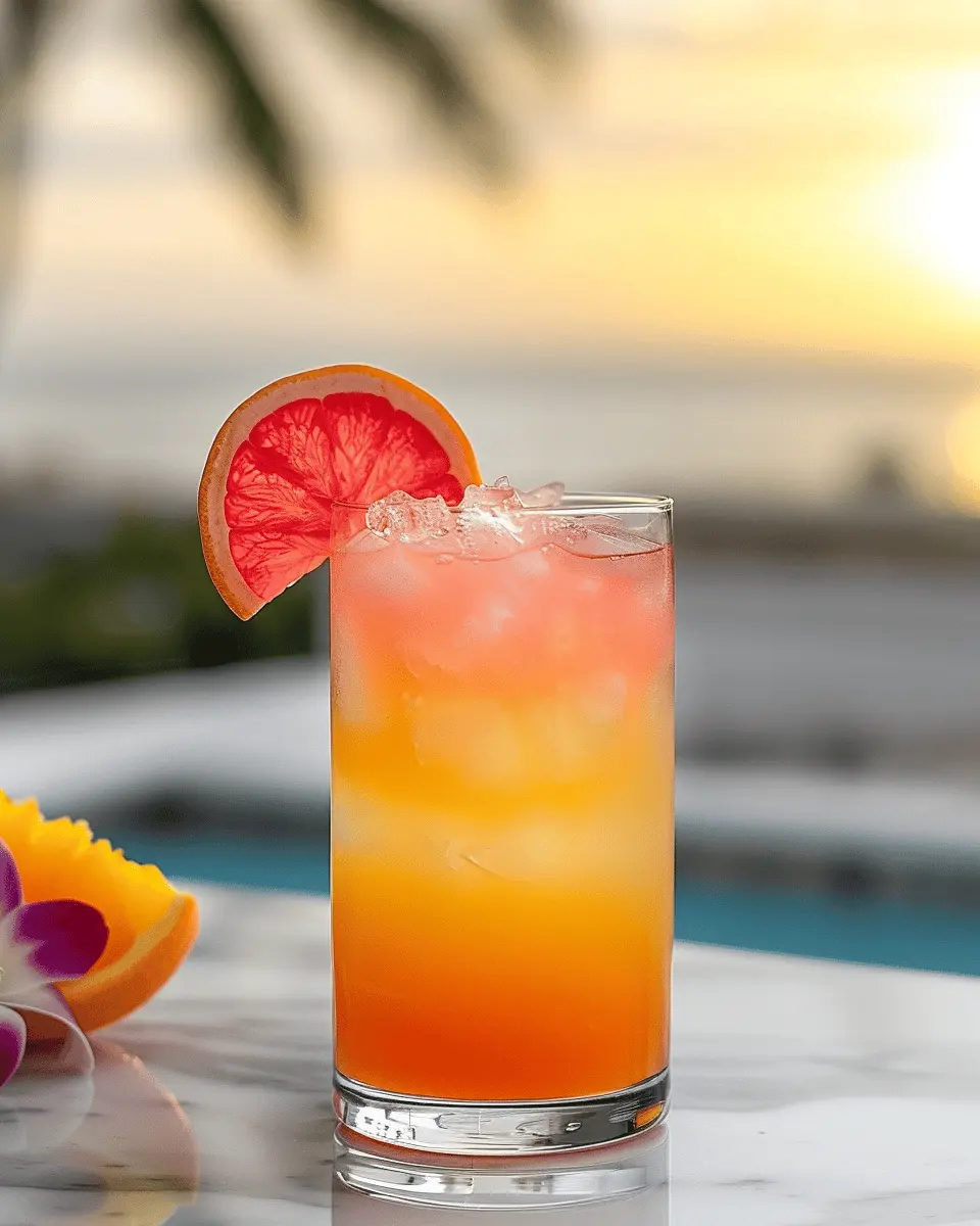 Tropical Sunrise Mocktail: A Refreshing Twist for Your Next Gathering