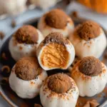 Pumpkin Cheesecake Truffles