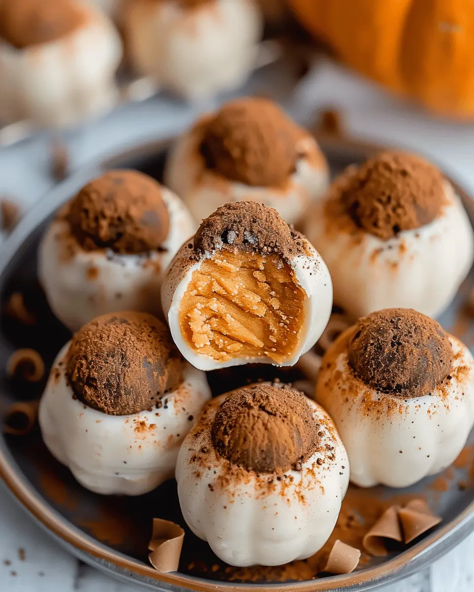 Pumpkin Cheesecake Truffles: Indulgent Bites Perfect for Fall
