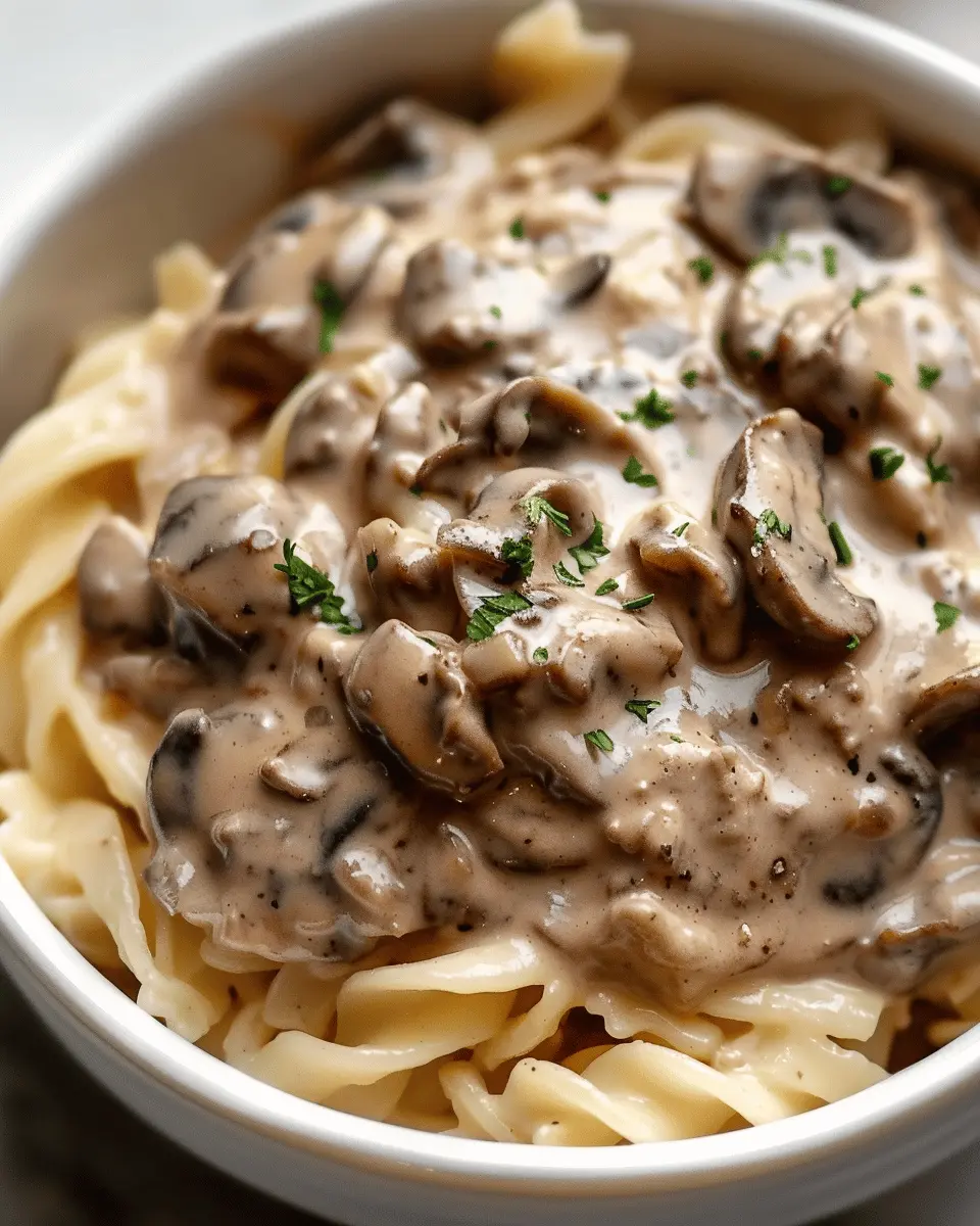 Dump and Go Crockpot Beef Stroganoff: Easy Comfort Food Delight