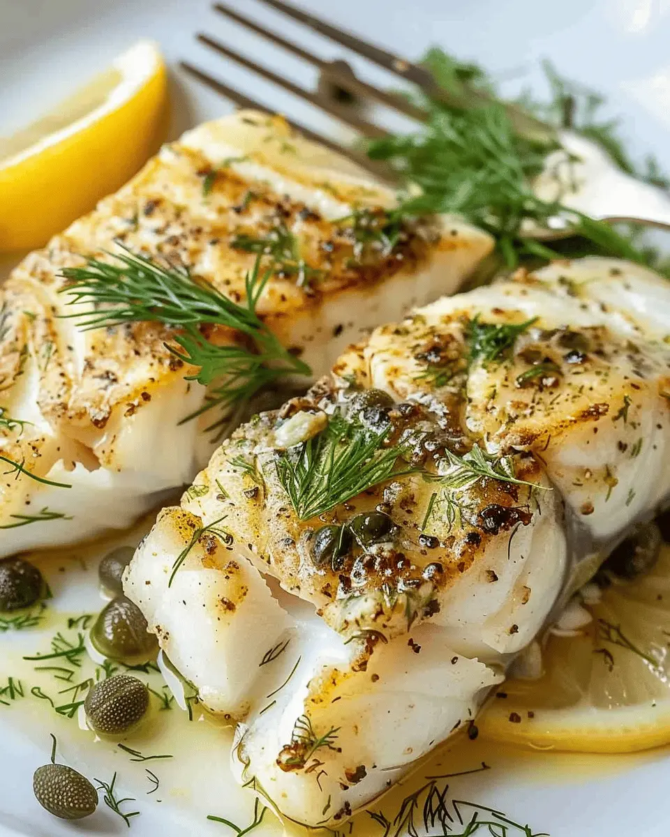 Pan-Seared Halibut with Capers and Dill: A Simple Delight