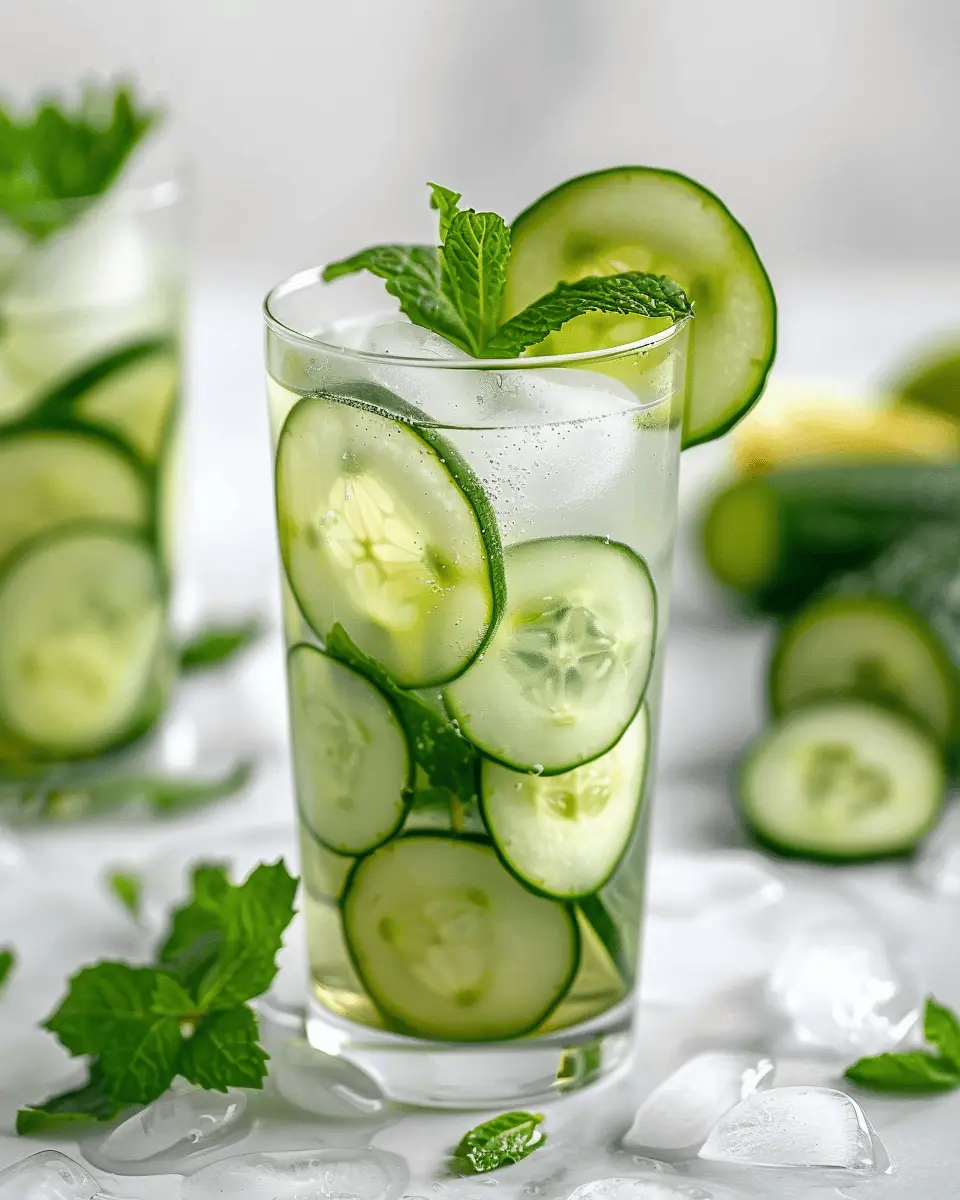 Cucumber Mint Cooler: Refreshing and Easy Summer Delight