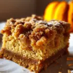 Moist Pumpkin Crumb Cake