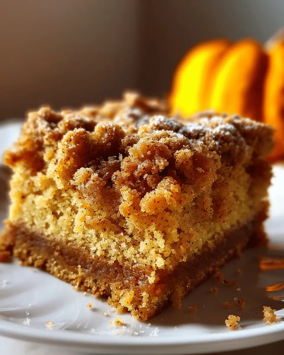Moist Pumpkin Crumb Cake: The Best Fall Treat for Everyone