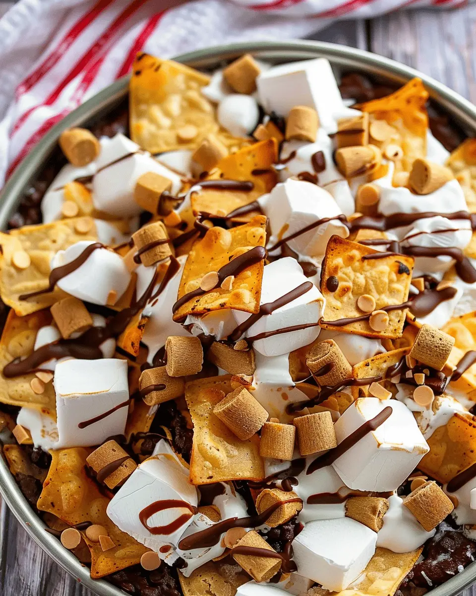 Campfire S’mores Nachos: A Delightful Twist on a Classic Treat