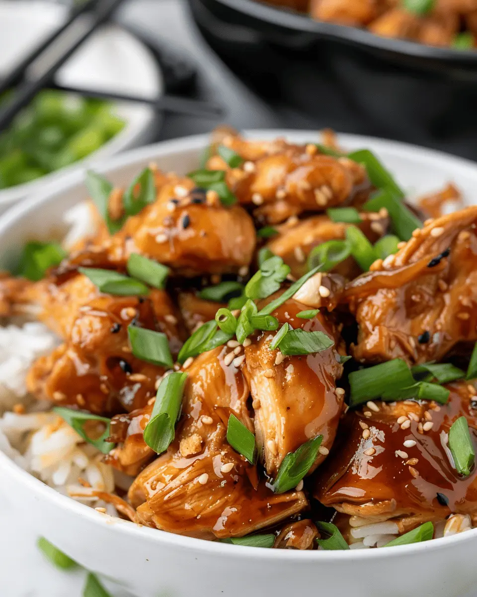 Dump and Go Crockpot Soy Honey Garlic Chicken for Effortless Flavor