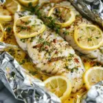 Grilled Cod in Foil Recipe