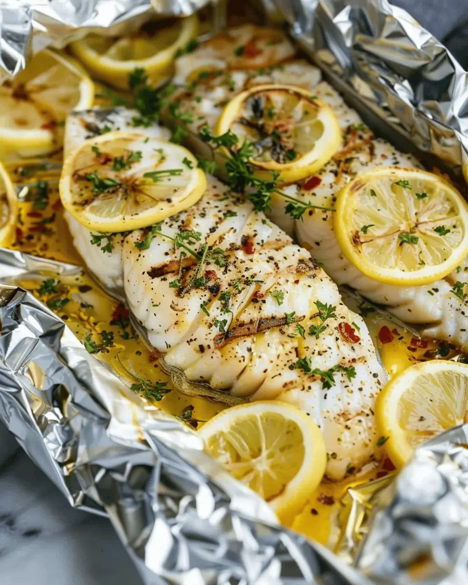 Grilled Cod in Foil Recipe: A Juicy and Easy Weeknight Delight