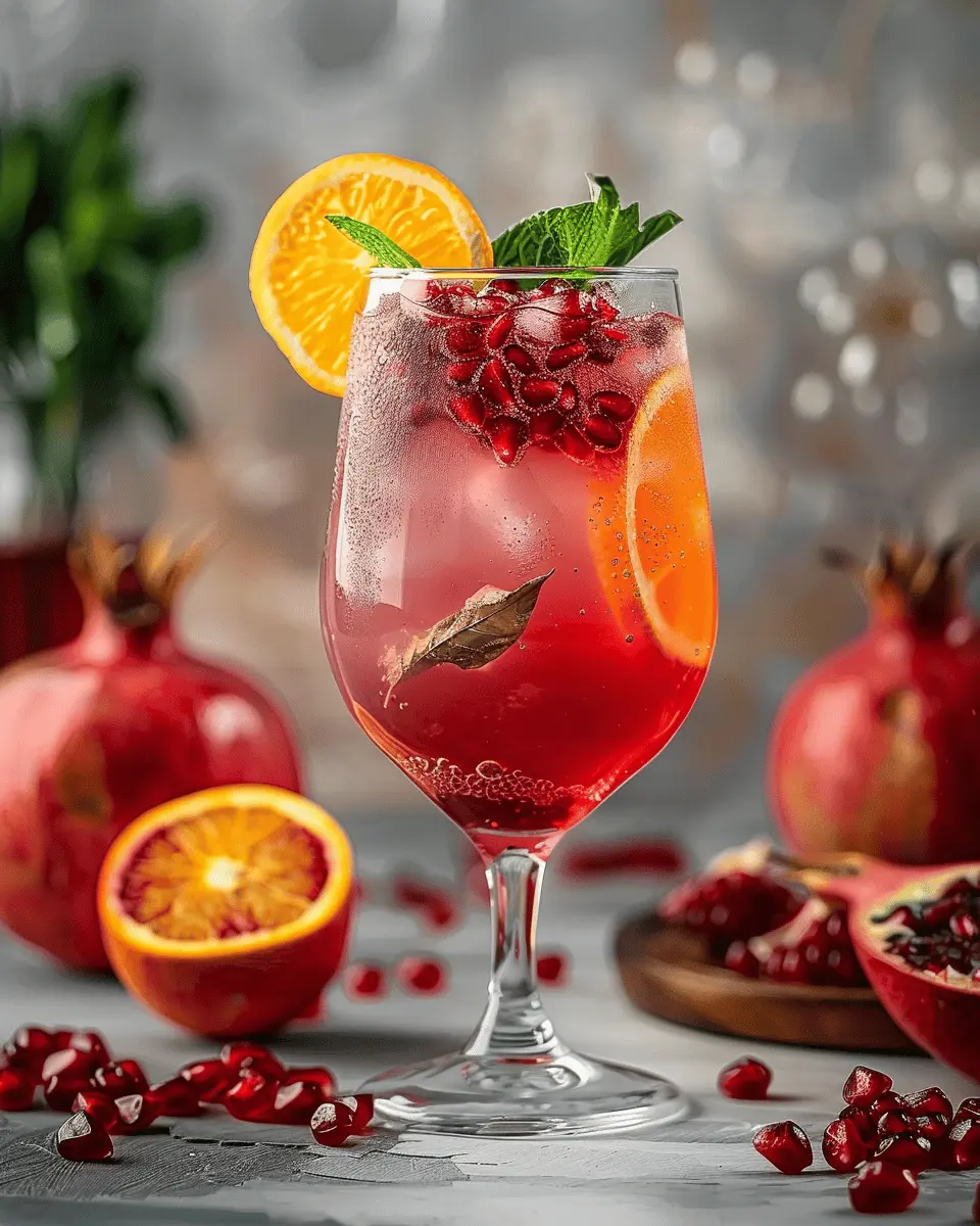 Pomegranate Citrus Refresher: Your Easy, Juicy Summer Drink