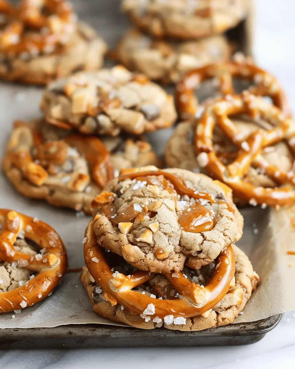 Salted Caramel Pretzel Cookies: The Ultimate Indulgent Treat