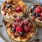 Baked Protein Pancake Bowls
