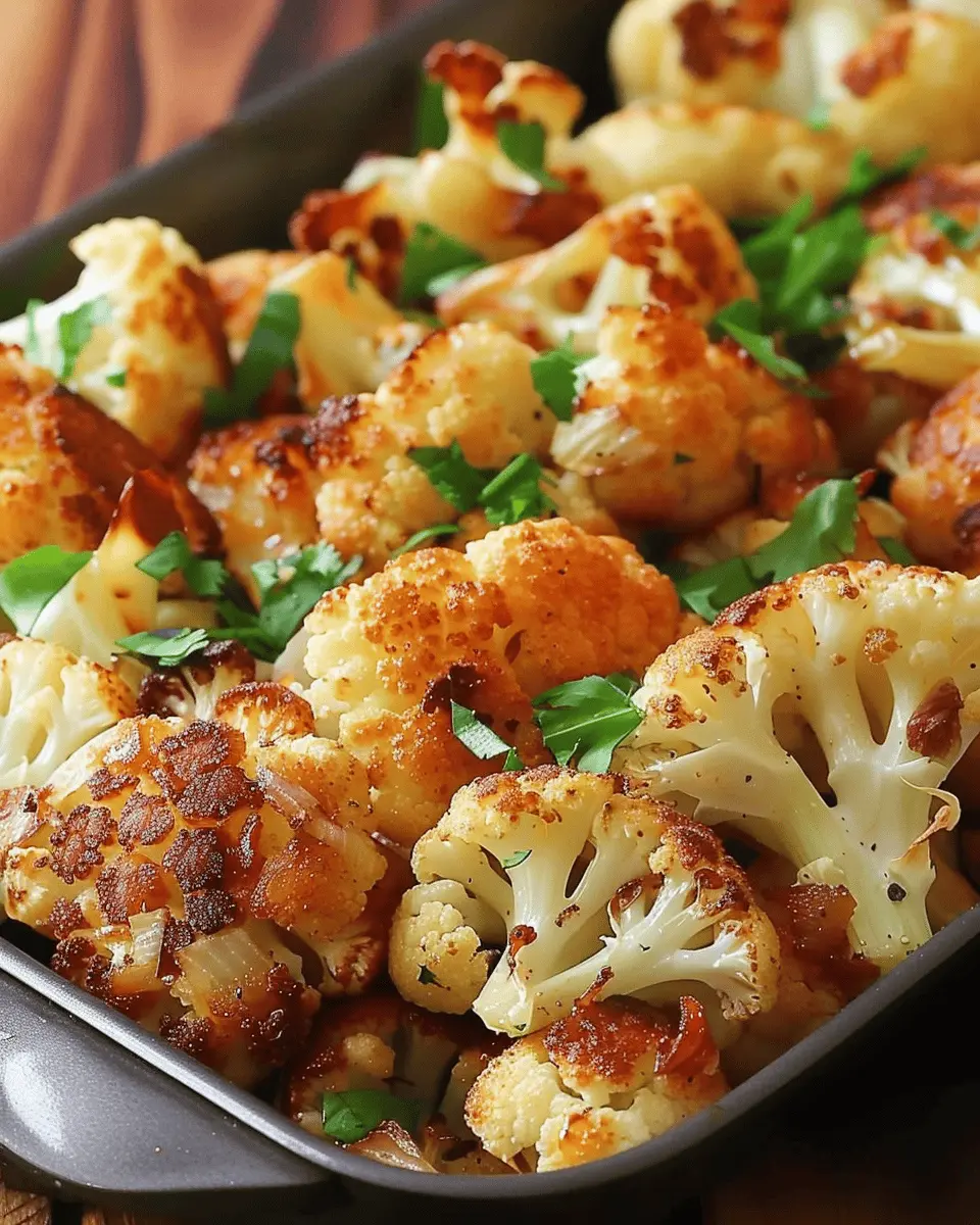 Loaded Campfire Cauliflower: Indulgent Turkey Bacon Delight