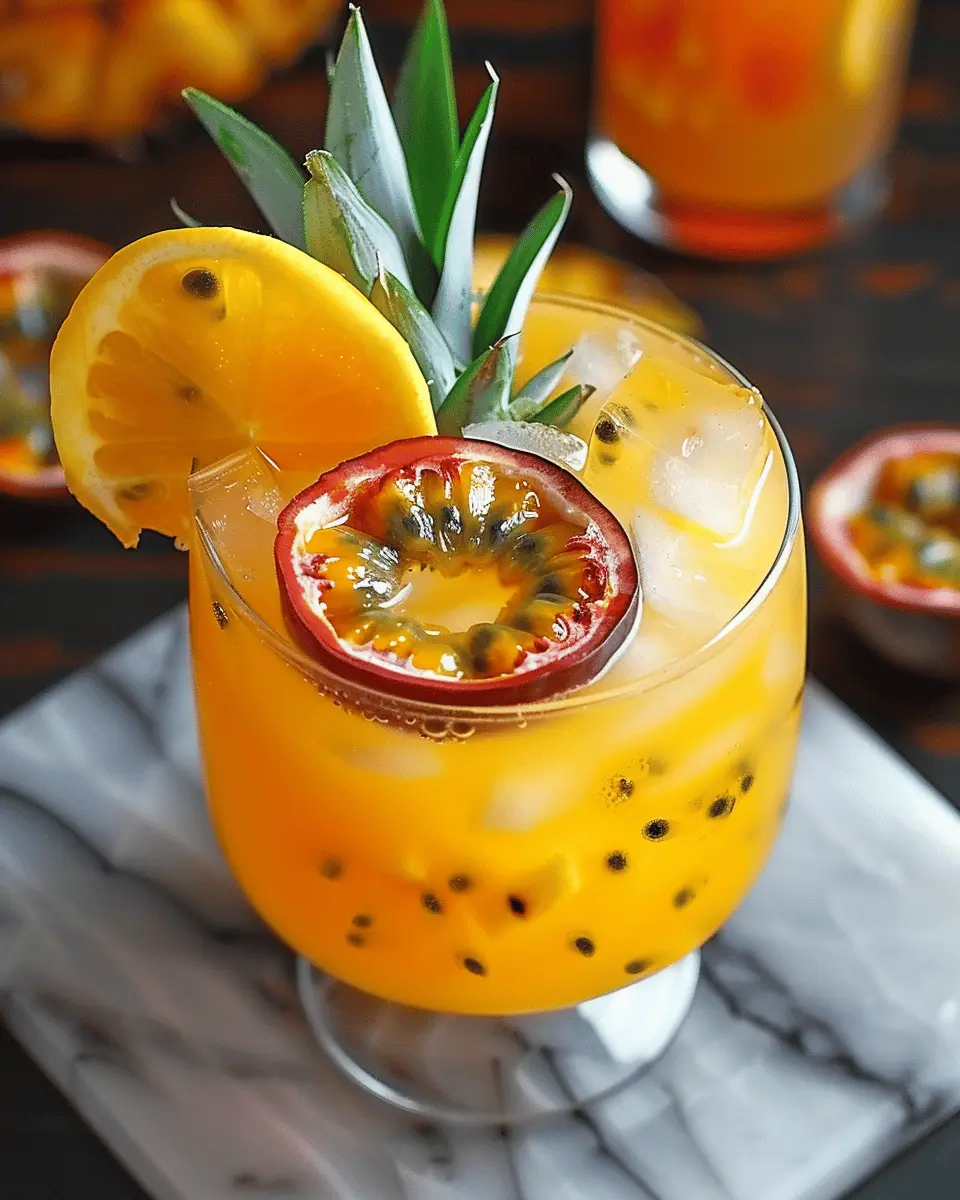 Pineapple Passionfruit Punch: The Refreshing Drink You’ll Love